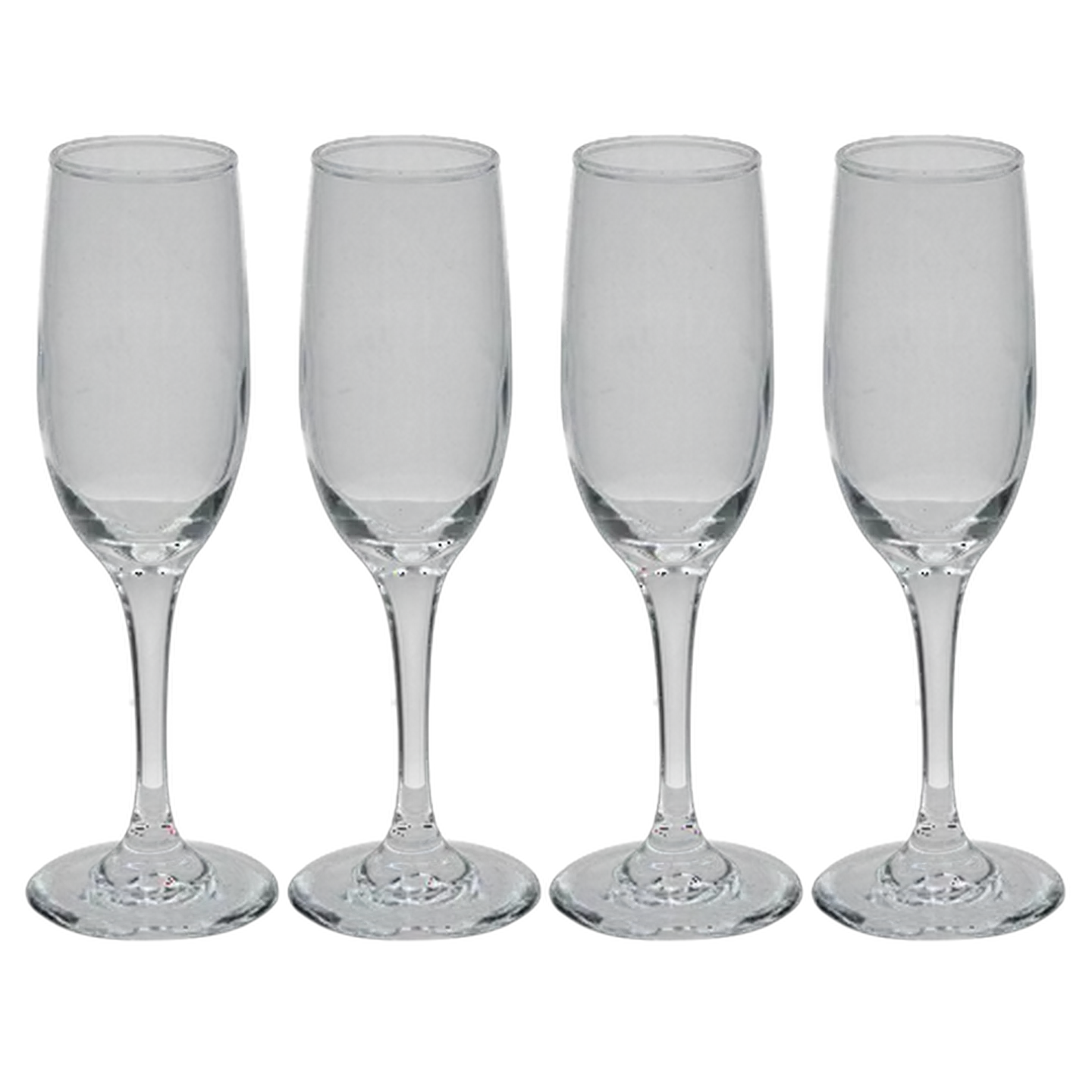 Image of Bistro Flute Glasses 170ml 4-Pack