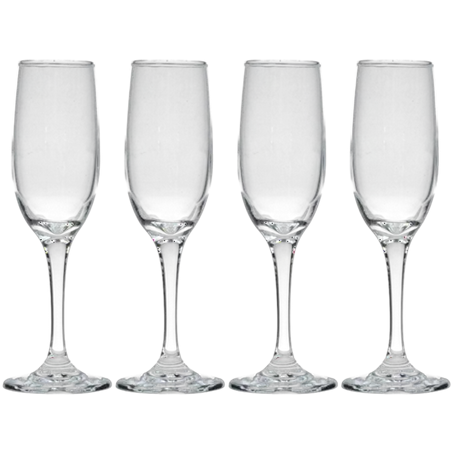 Image of Bistro Flute Glasses 170ml 4-Pack