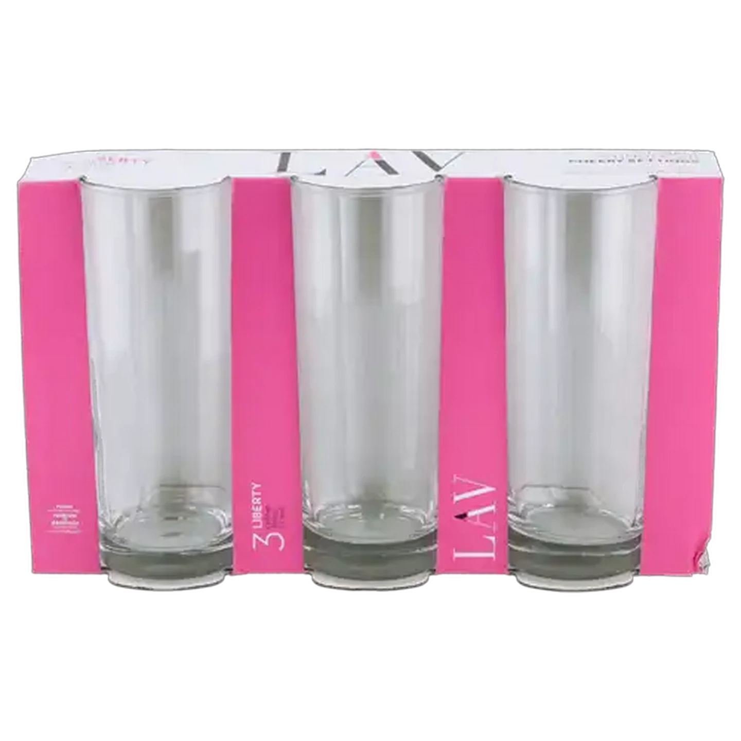 Image of LAV Zombie Flat Bottom Glass 3 Piece Set