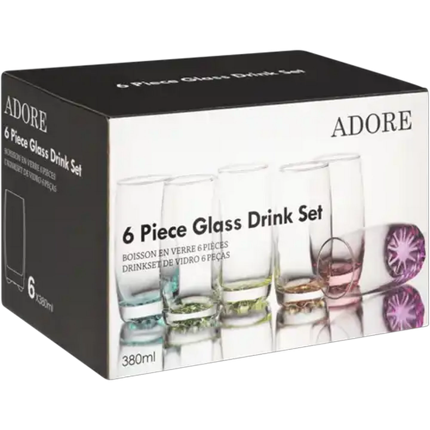 Image of Adore Hi Ball Glass 6 Piece Set