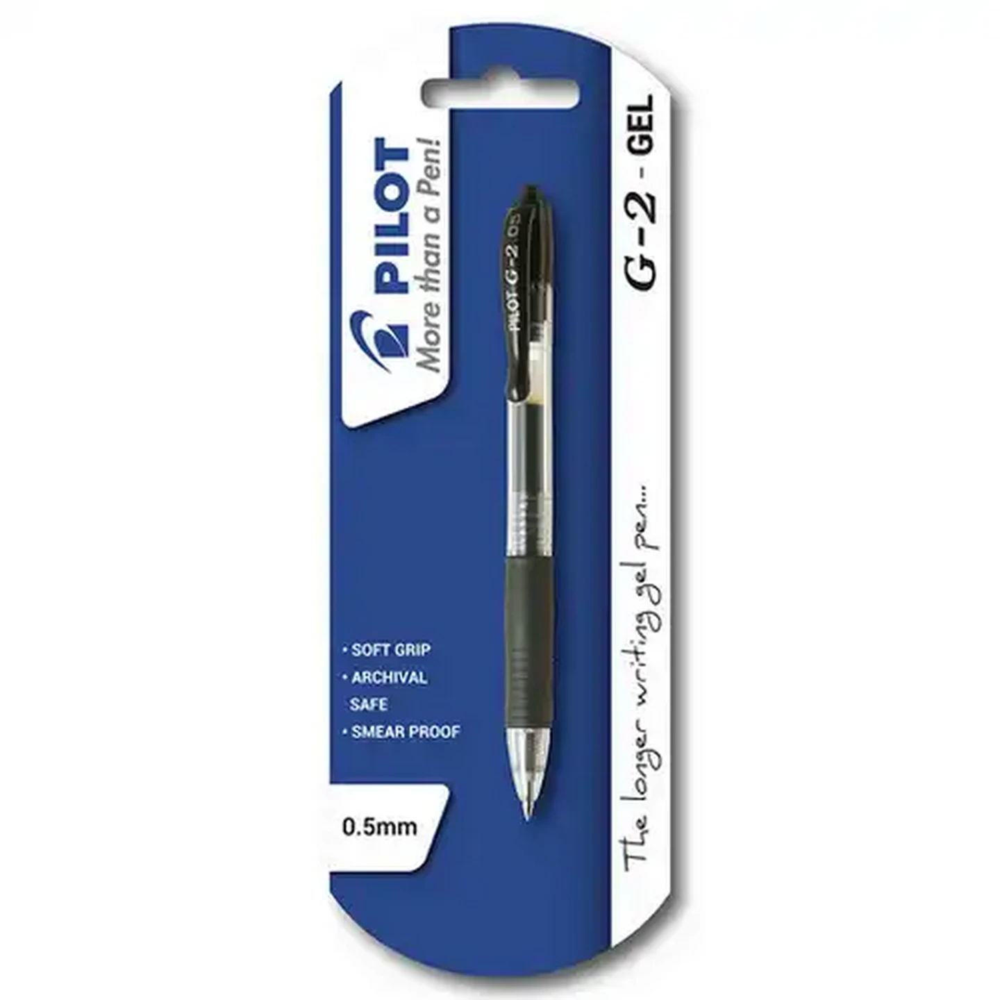 Image of Pilot Black Rollerball Gel Pen 0.7mm