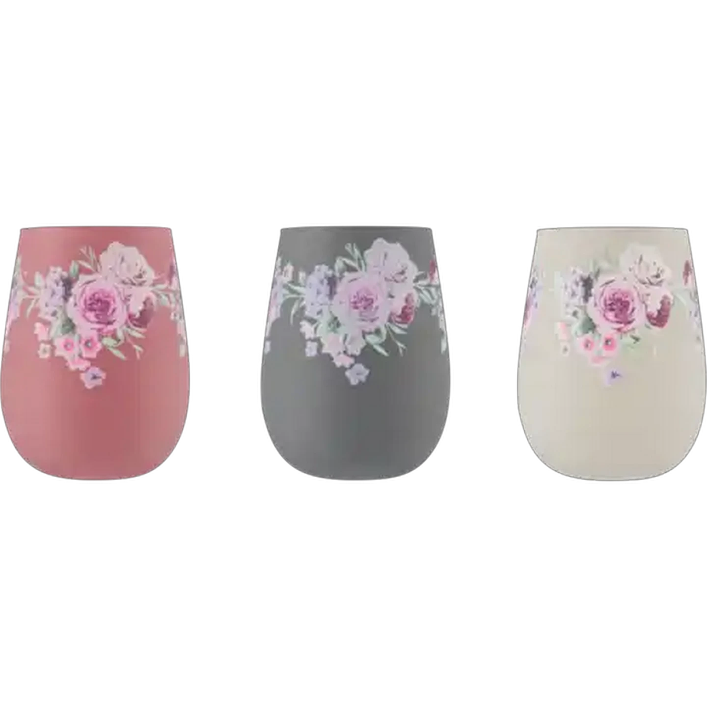 Image of Bloom Blossom Tumbler Glass Single (Colour May Vary)