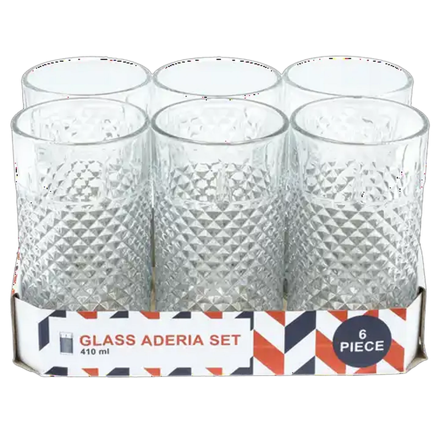 Image of Aderia Shrink Glasses 6-Pack