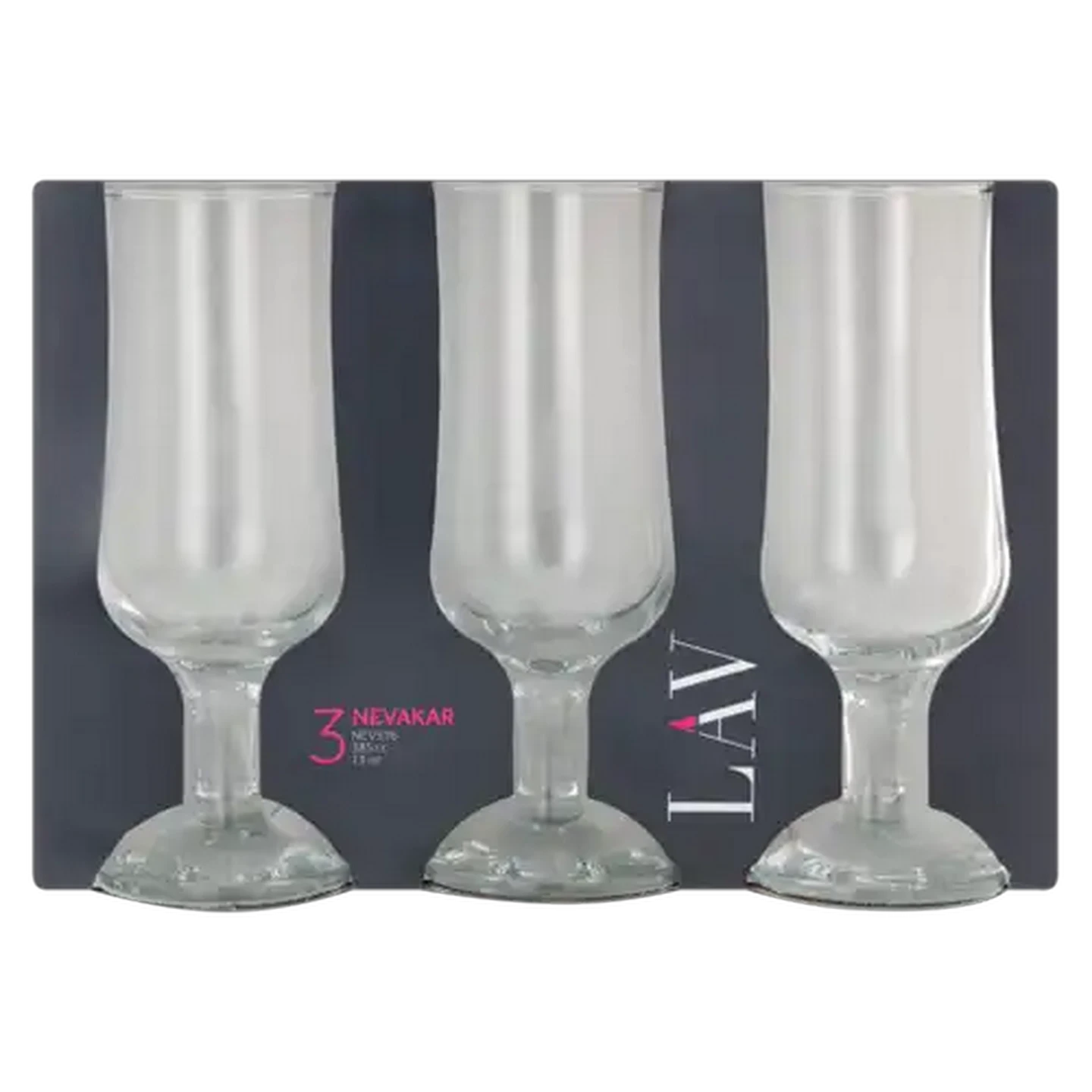 Image of LAV Nevakar Stemmed Beer Glass 3 Piece Set