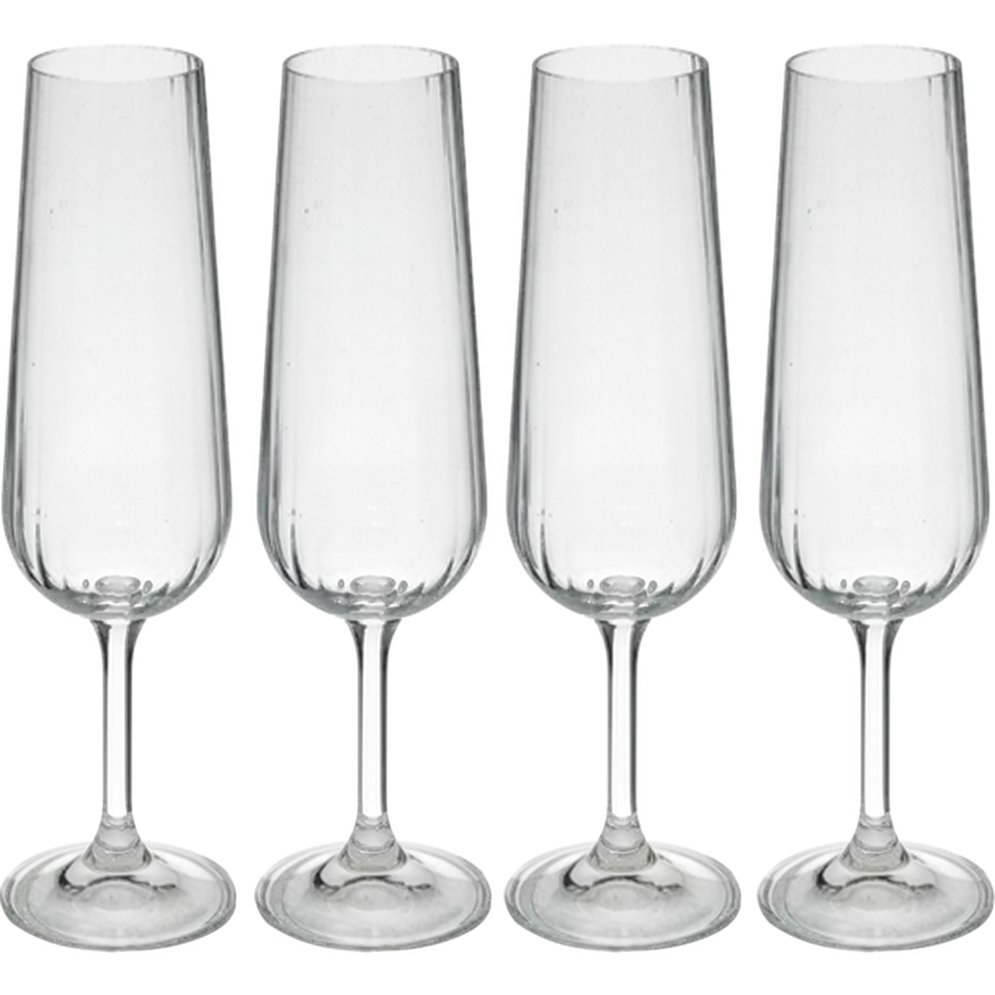 Image of Maison Forine Anna Champagne Flute Glasses 4-Pack