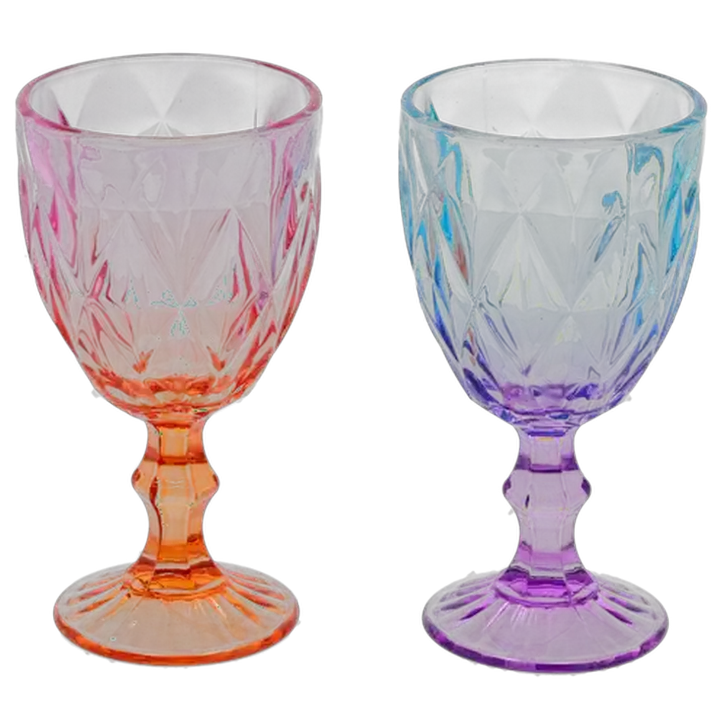 Image of Tropical Wine Glass Single (Colour May Vary)