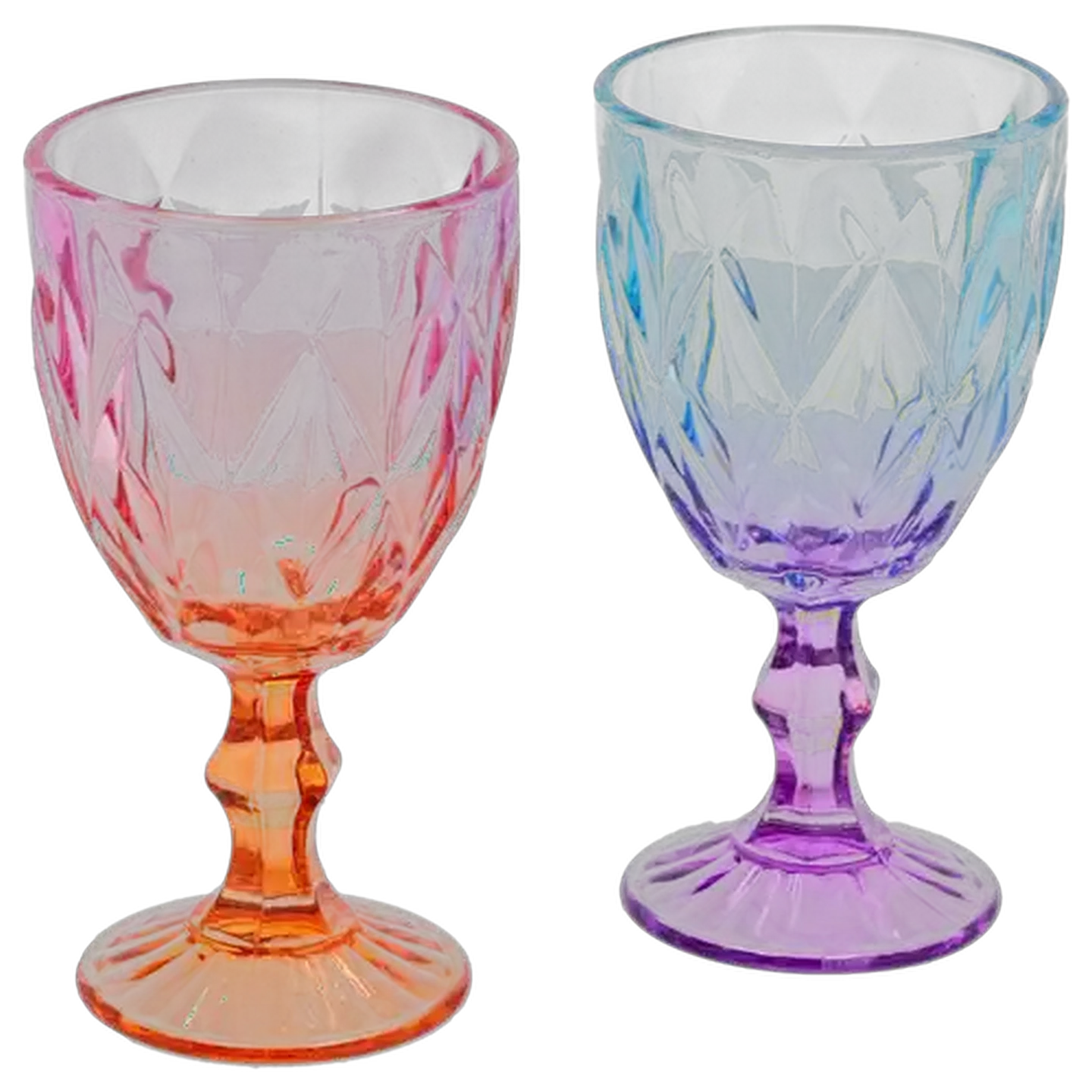 Image of Tropical Wine Glass Single (Colour May Vary)