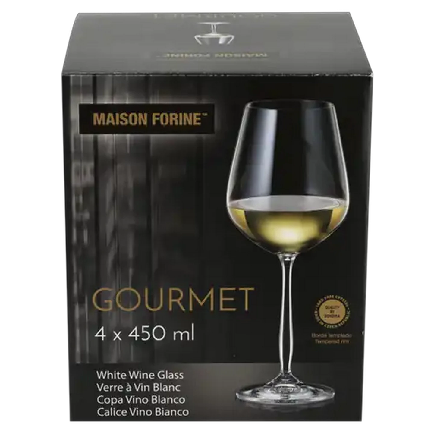 Image of Maison Forine Gourmet White Wine Glasses 450ml 4-Pack