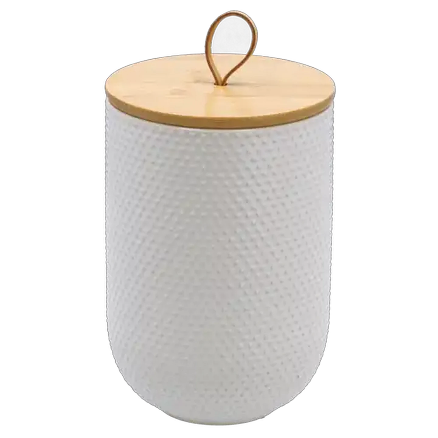 Image of Cr`eme Large Ceramic Canister with Lid