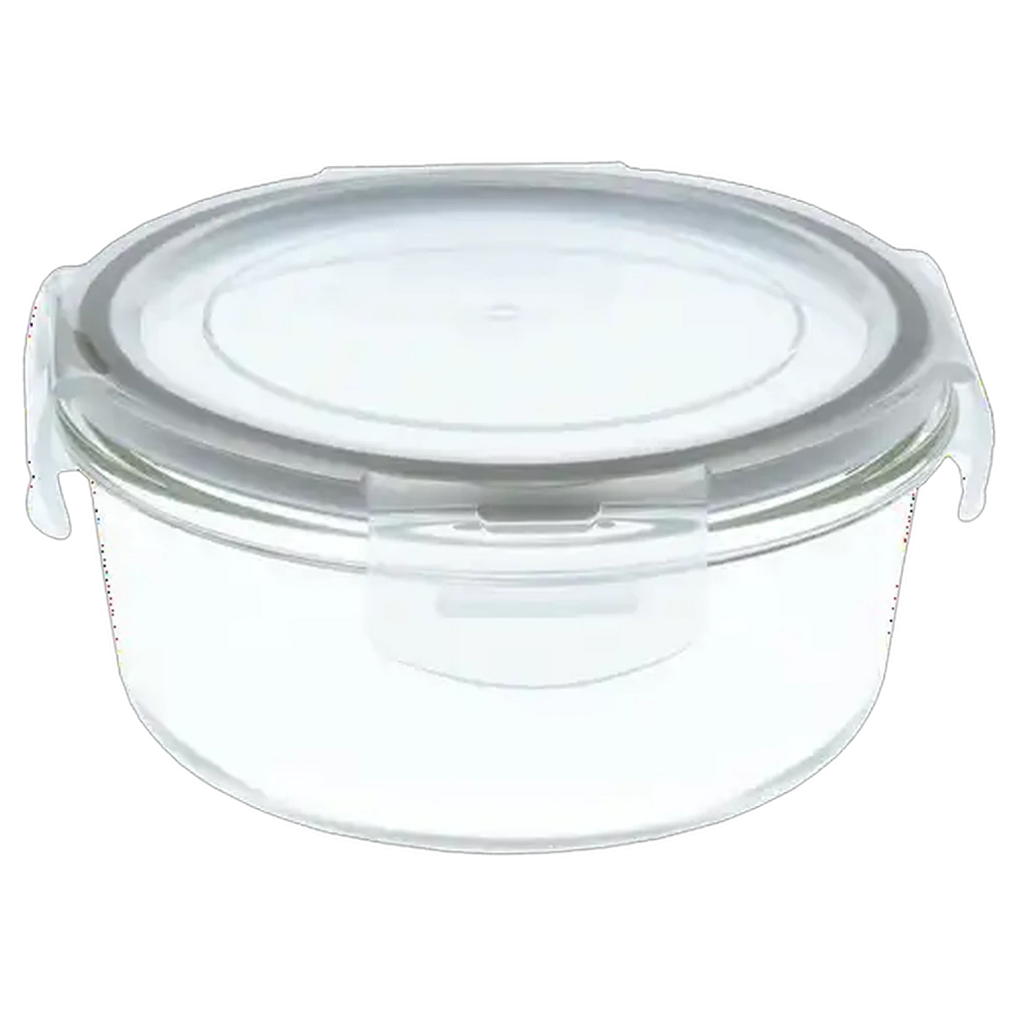 Image of Bake n Lock Beige Round Glass Dish