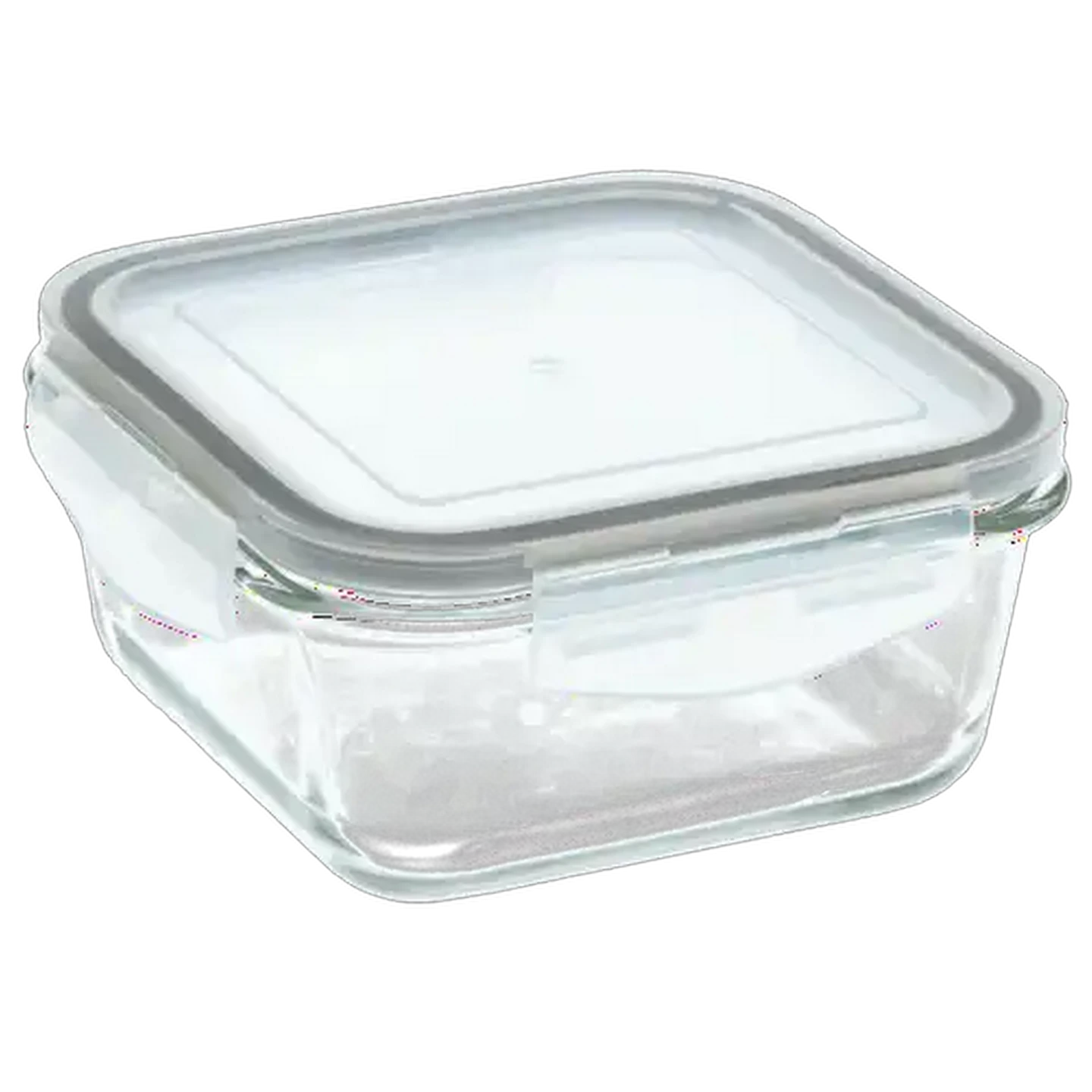 Image of Bake n Lock Beige Square Glass Dish