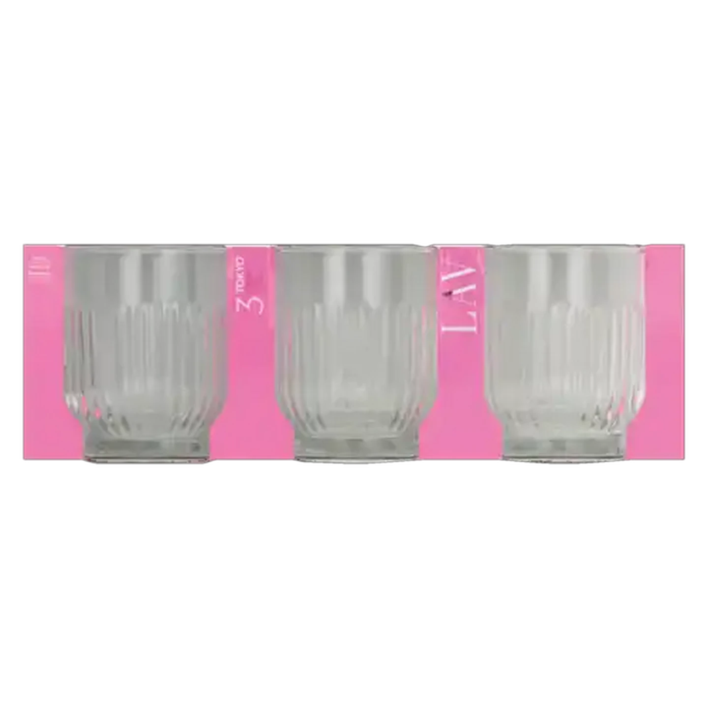 Image of LAV Whiskey Tokyo Glass 3 Piece Set
