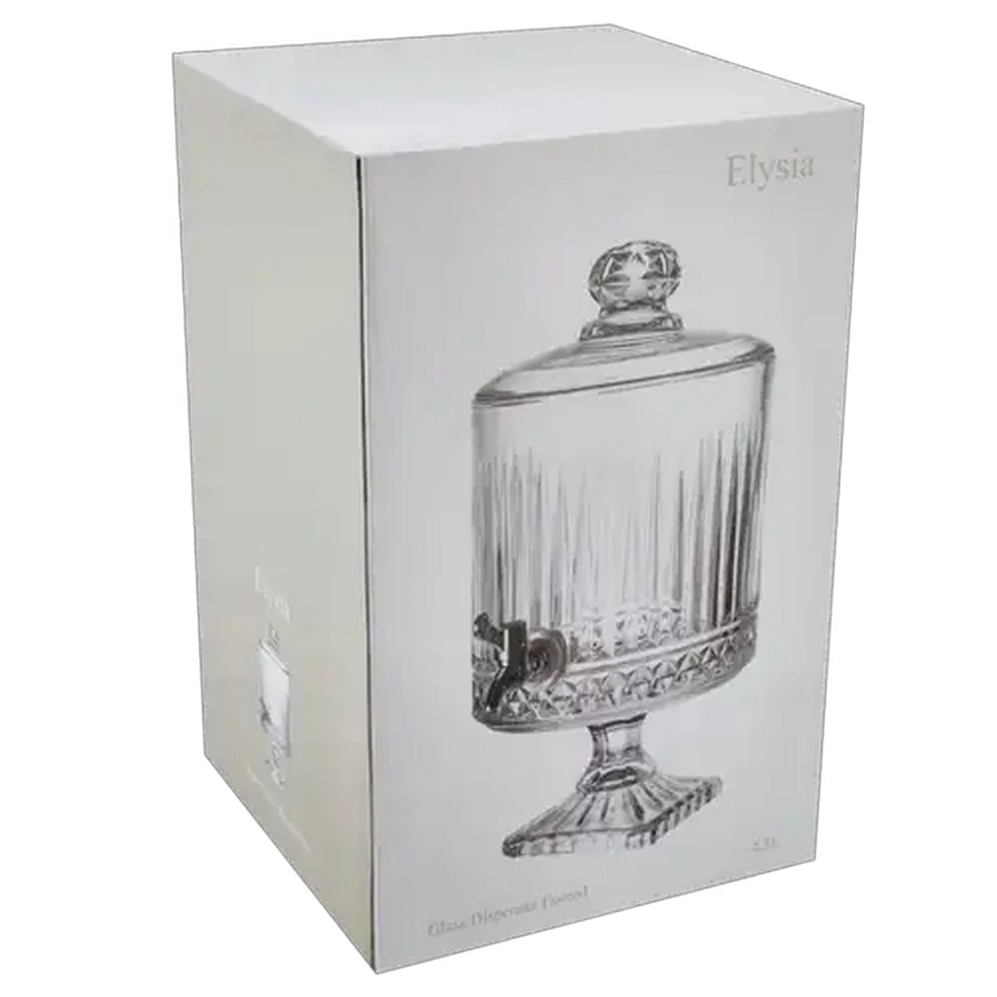 Image of Glass Footed Beverage Dispenser 4.5L