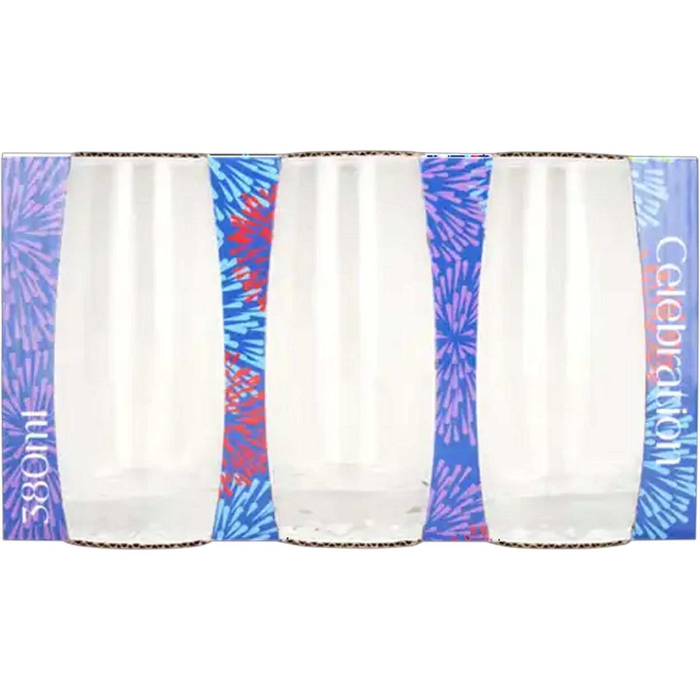Image of Celebration Glass Hi Ball 6 Piece Set