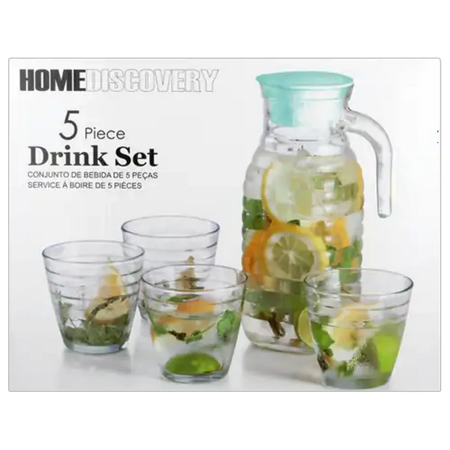 Image of Home Discovery Ring Drink 5 Piece Set