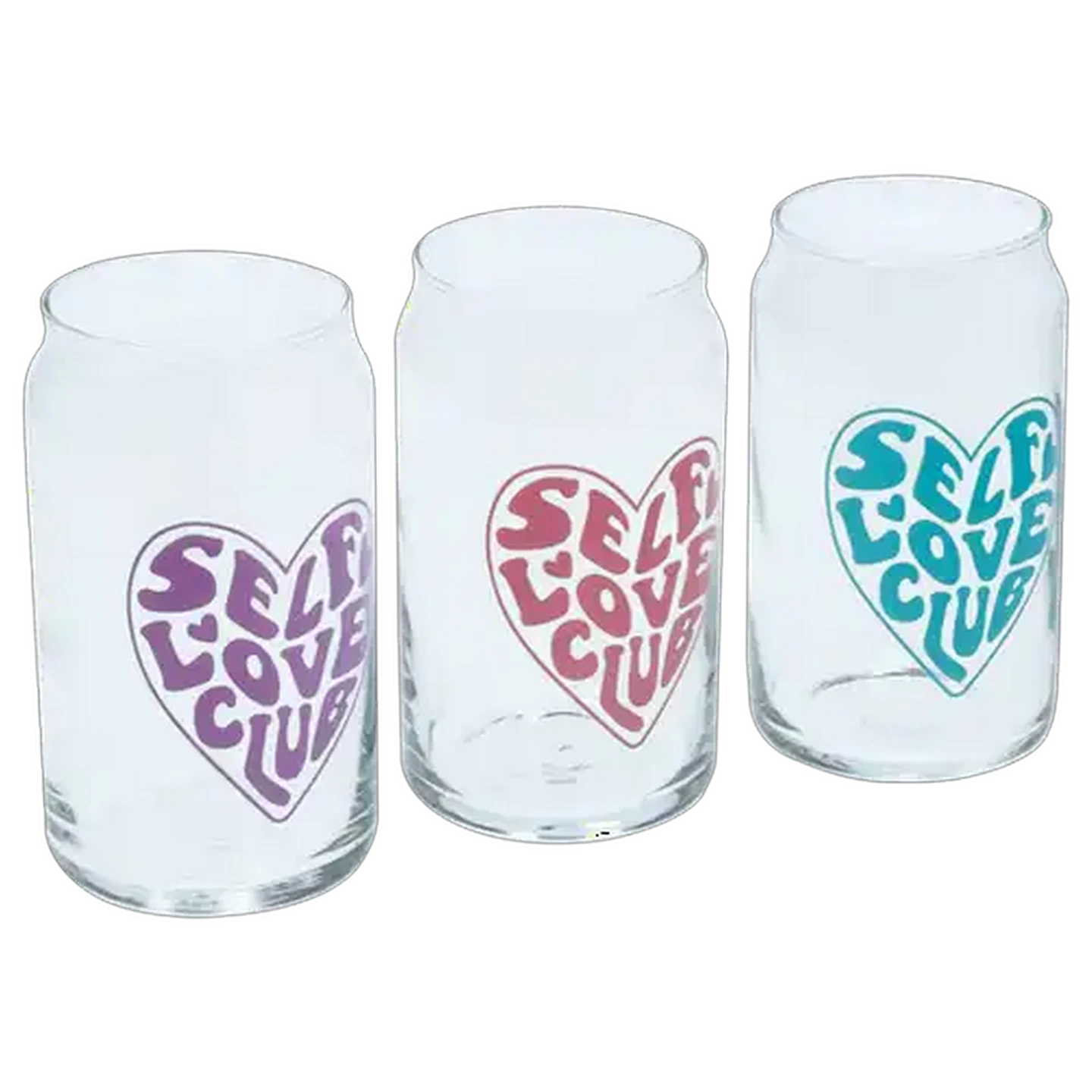 Image of Selflove Club Glass Can (Colour May Vary)