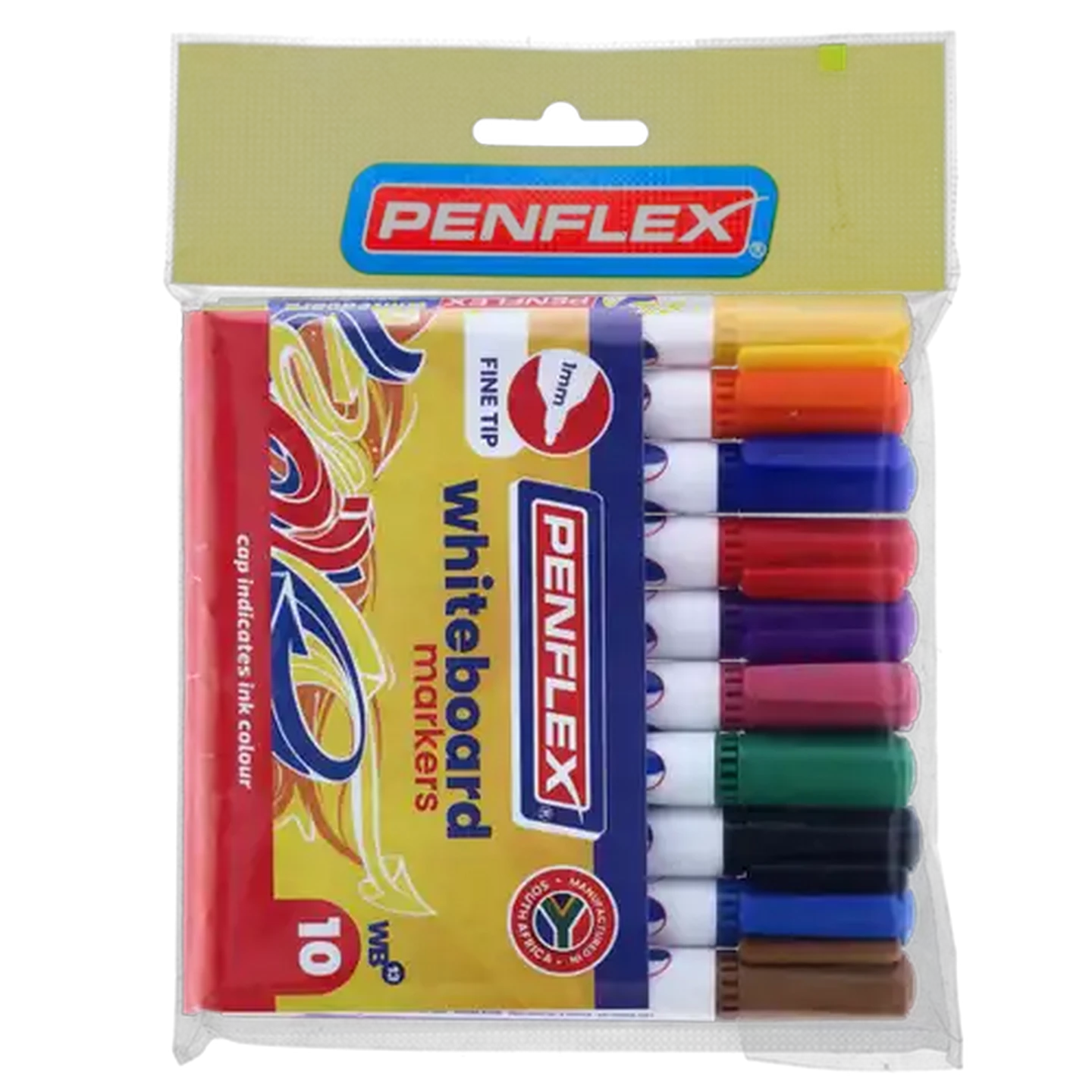 Image of Penflex White Board Markers 10-Pack