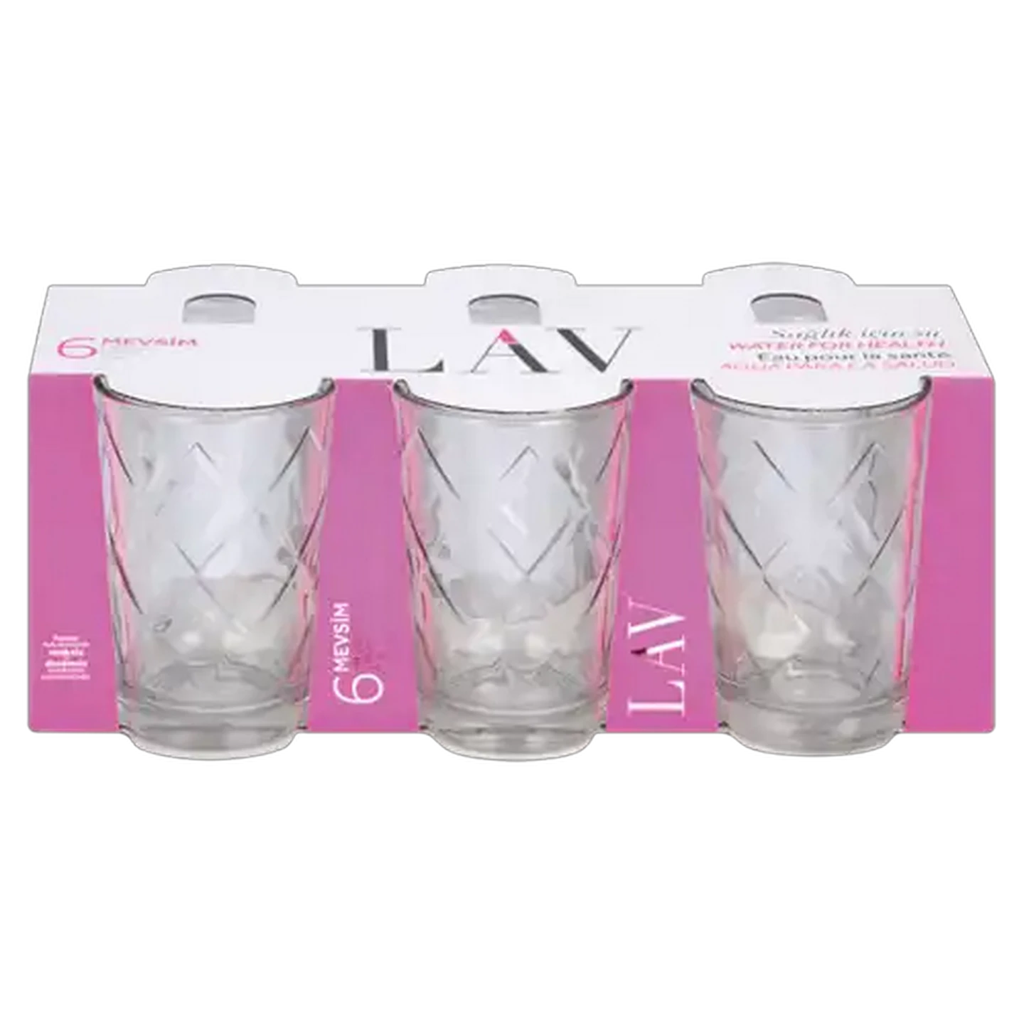 Image of LAV Mevsim Season Drinking Glasses 6 Piece