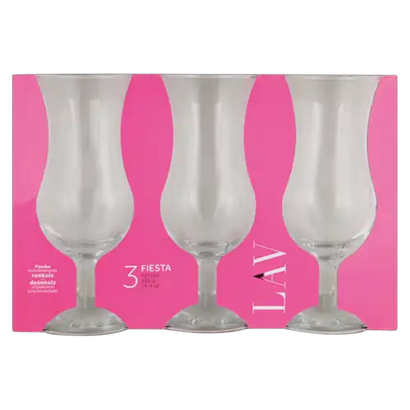 Image of Fiesta Cocktail Glass Set 3 Piece