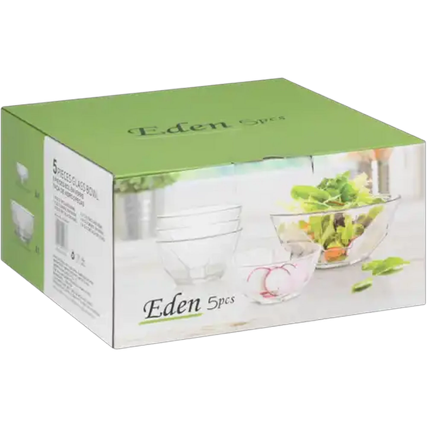 Checkers Sixty60 | Eden Glass Salad Bowl Set 5 Piece
