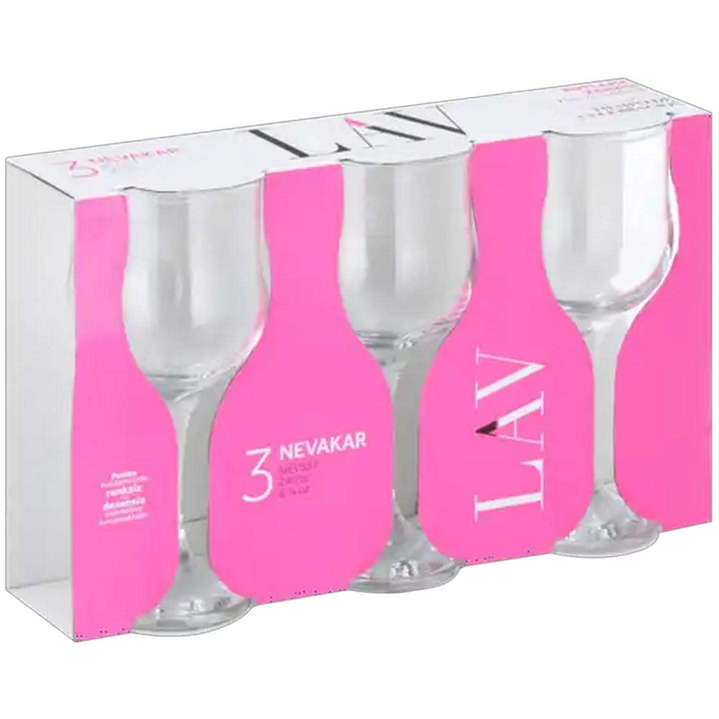 Image of LAV Nevakar White Wine Glasses 3 Piece