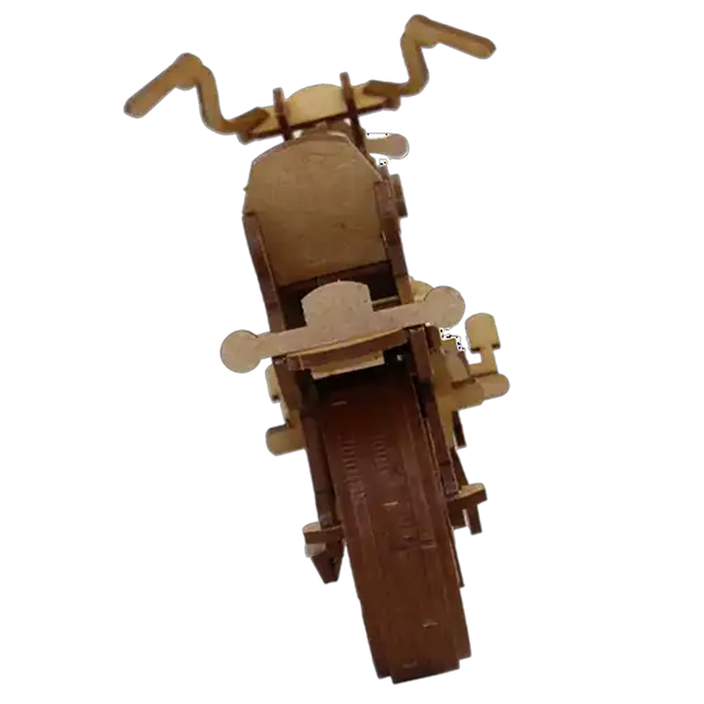 Image of Wow We Motorcycle Cruiser 3D Wooden Model