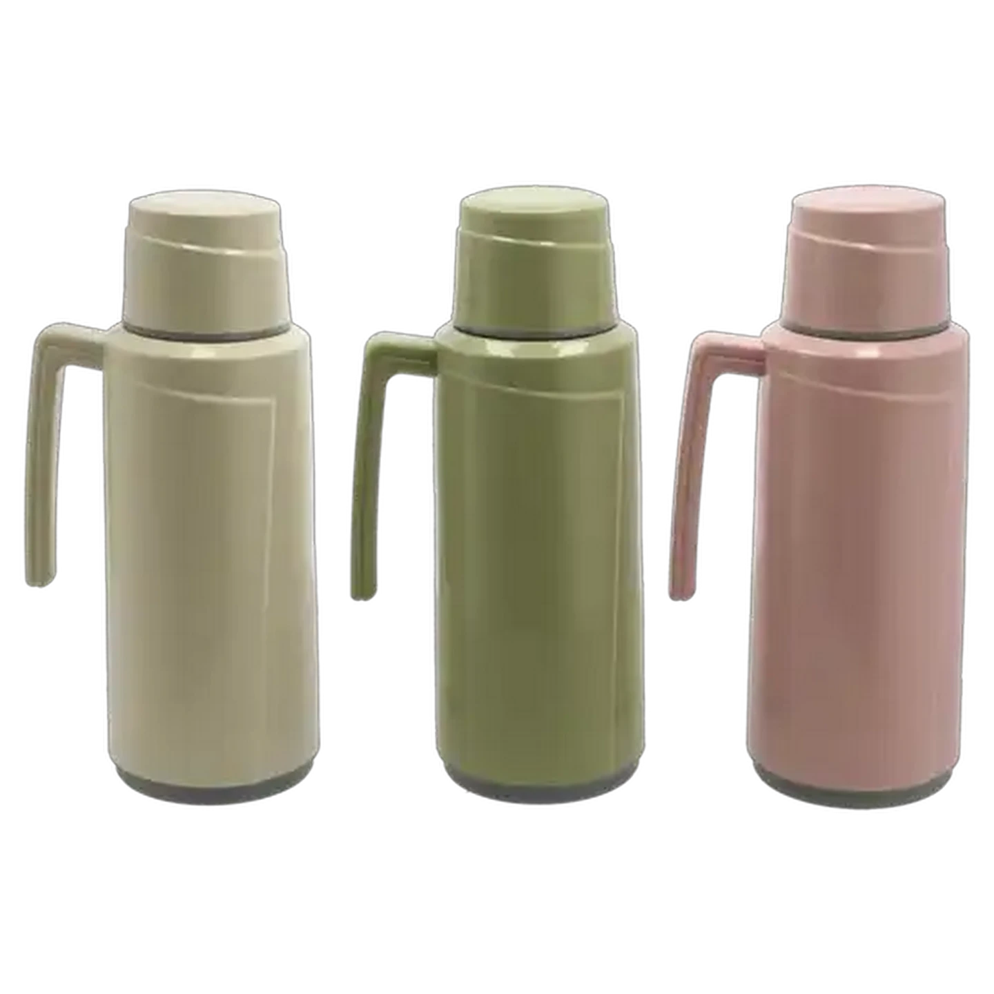 Image of Modern Vacuum Flask with Glass Liner 1.8L (Colour May Vary)