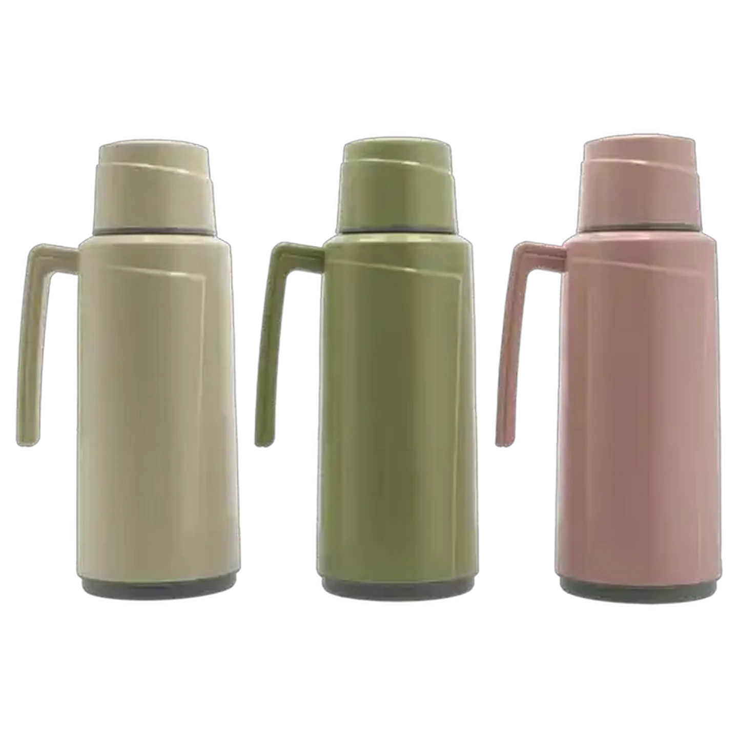 Image of Modern Vacuum Flask with Glass Liner 1.8L (Colour May Vary)