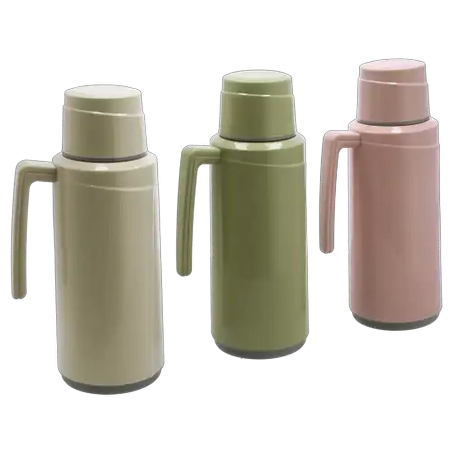 Image of Modern Vacuum Flask with Glass Liner 1.8L (Colour May Vary)