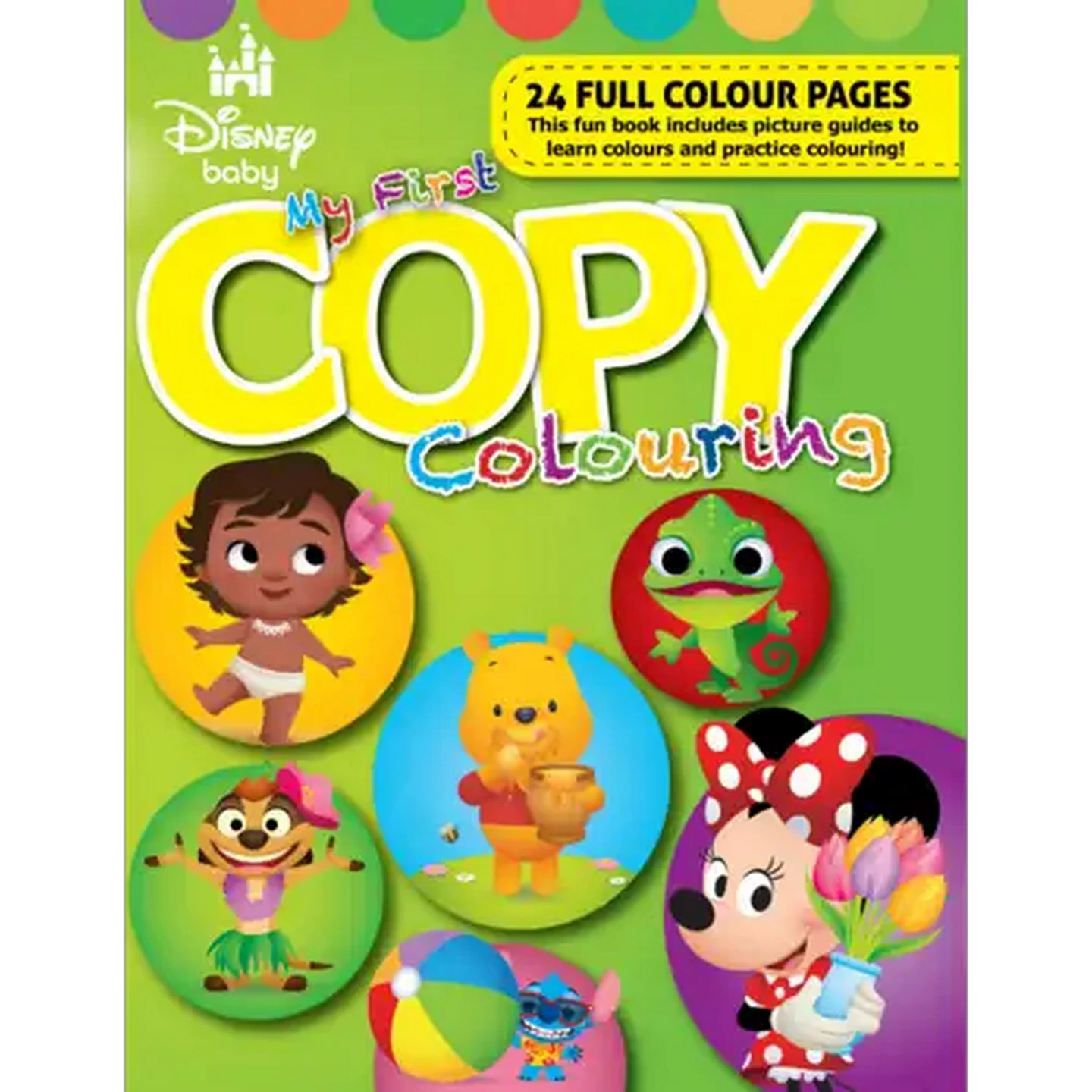 Image of Disney Baby Copy Colouring Book 24 Pages