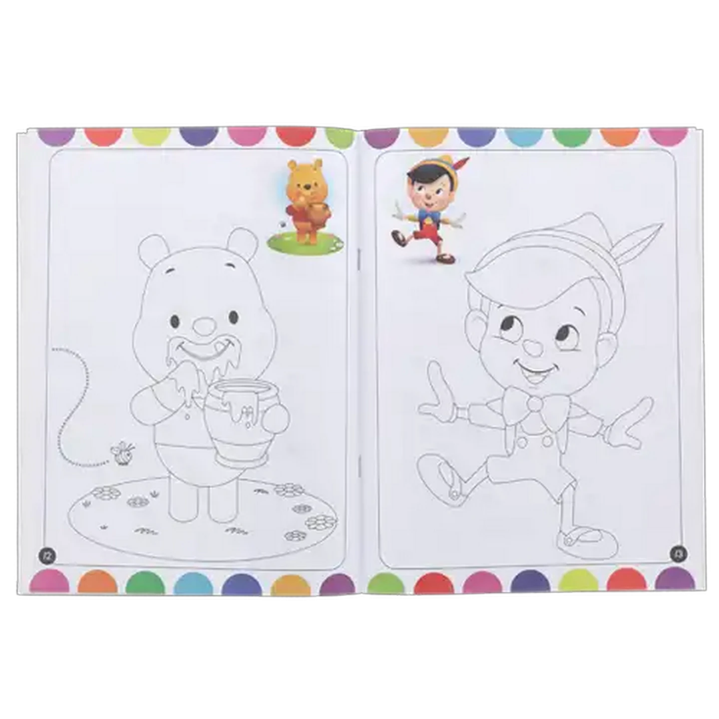 Image of Disney Baby Copy Colouring Book 24 Pages