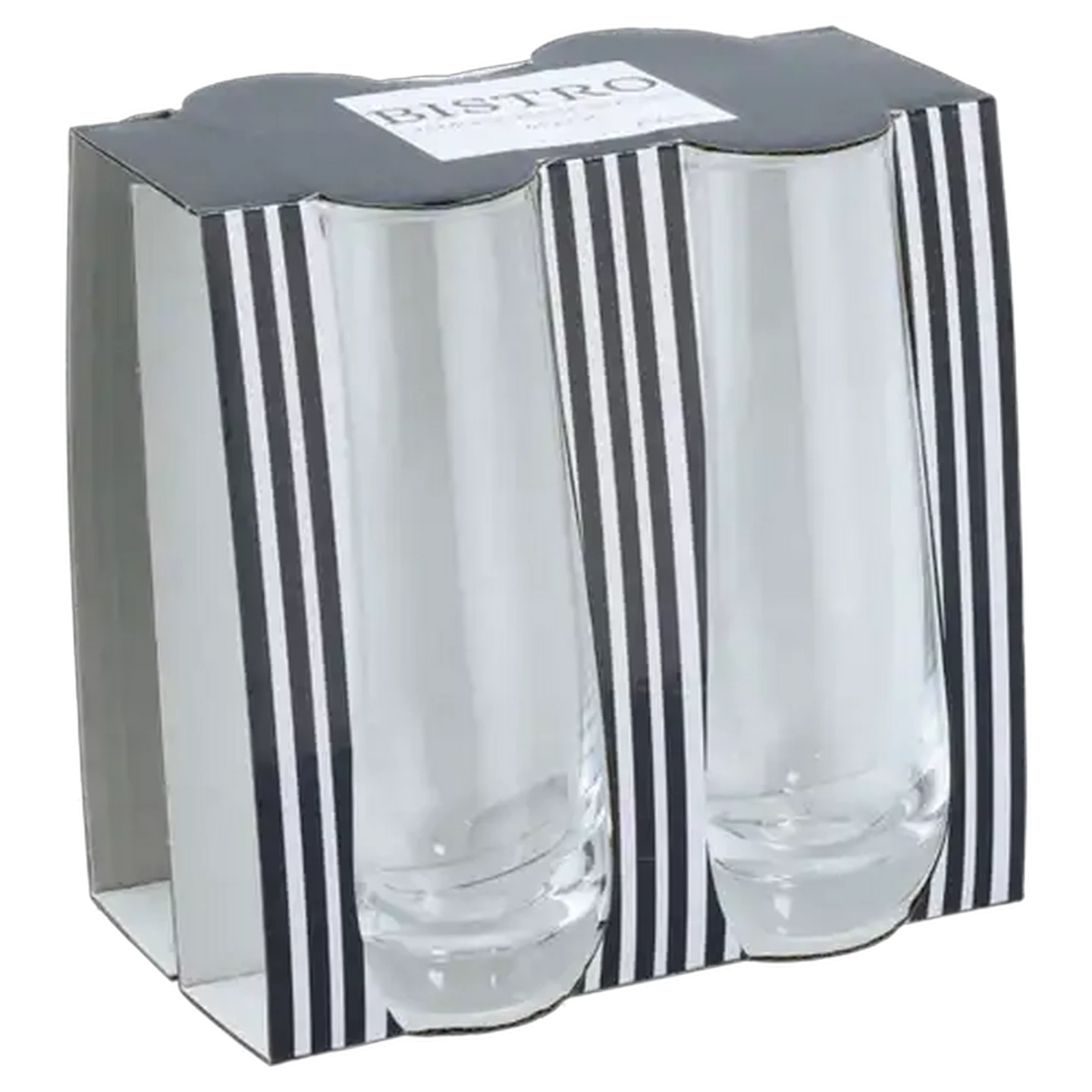 Image of Bistro Stemless Flute Glass 4 Piece