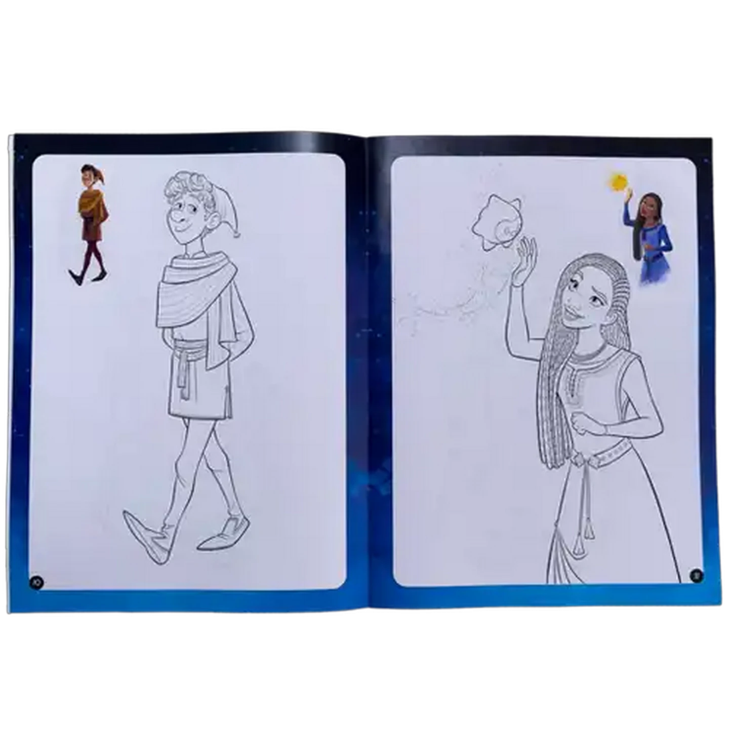 Image of Disney Wish Copy Colouring Book 24 Page