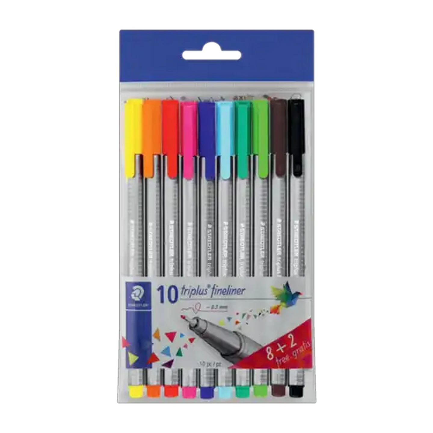 Image of Staedtler Triplus Fineliner 10-Pack 0.3mm