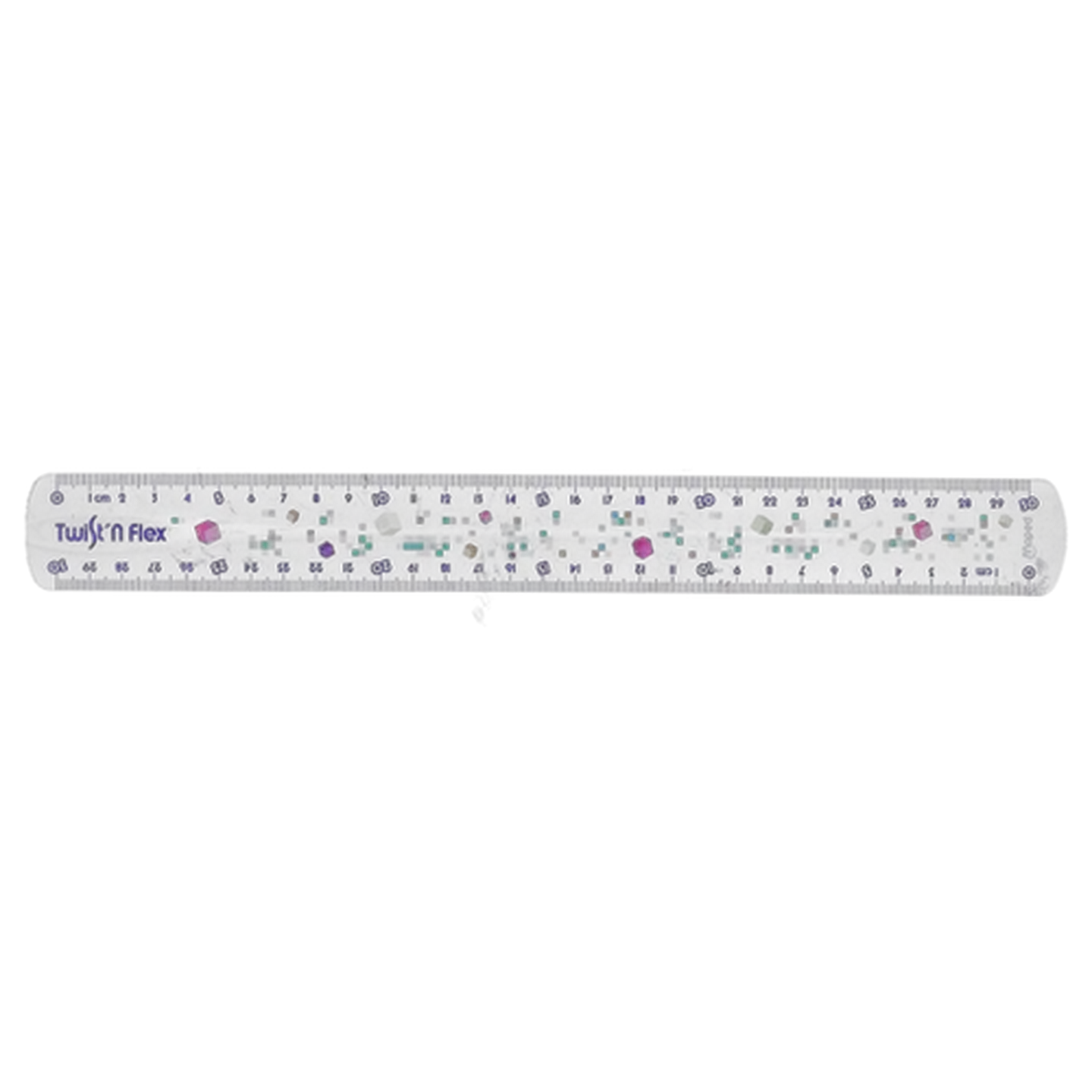 Image of Maped Pixel Party Twist Ruler 30cm