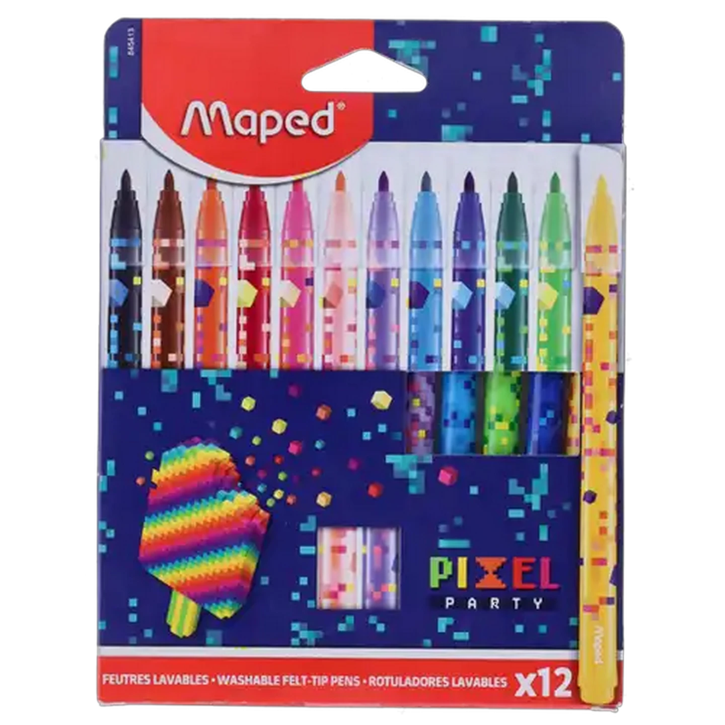 Image of Maped Pixel Party Felt Pens 12-Pack