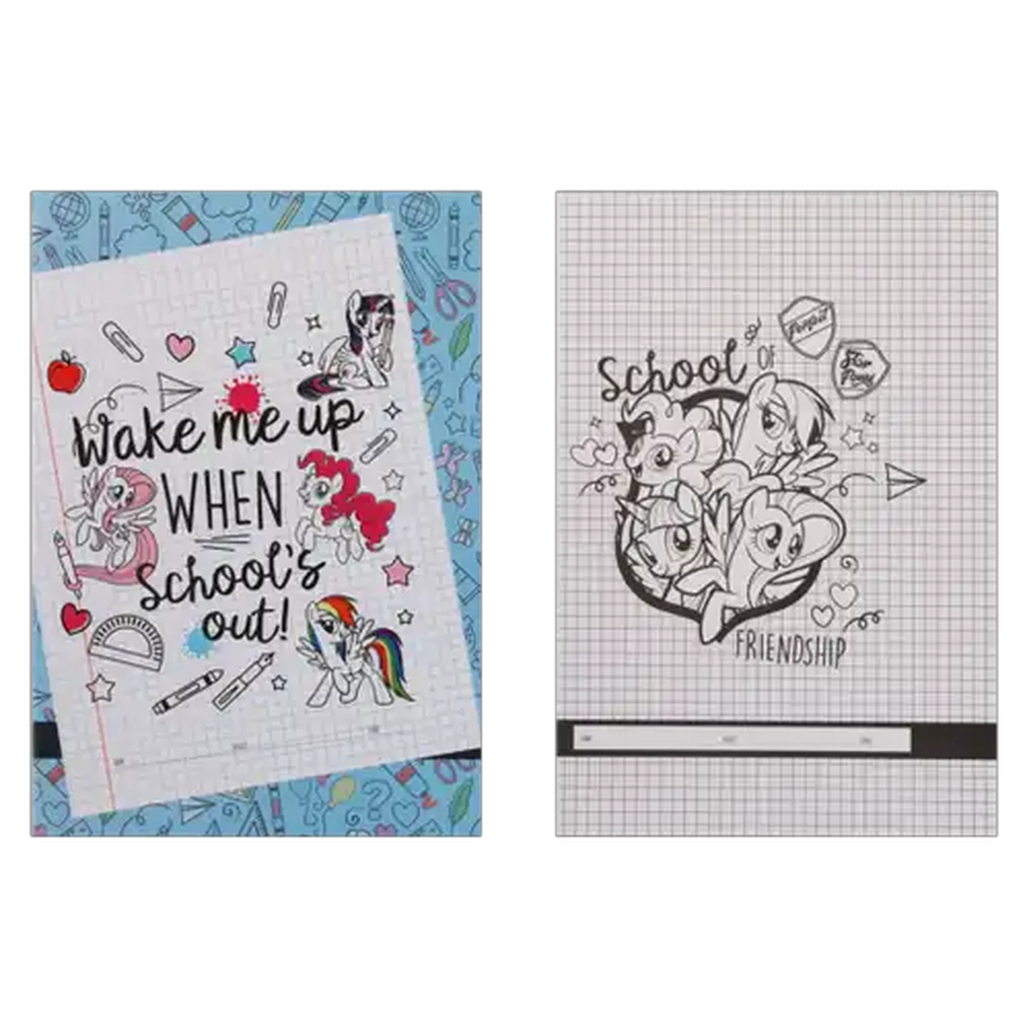 Image of My Little Pony A4 Books Jackets 5 Pack (Design May Vary)