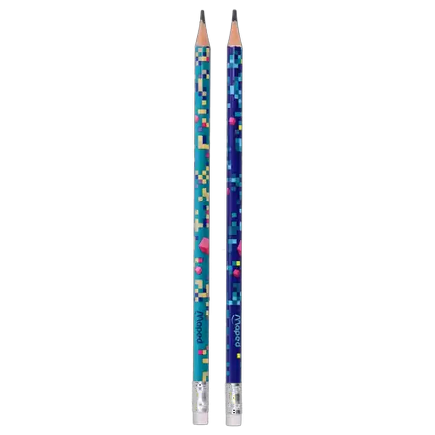 Image of Maped Pixel Party Graphite Pencils 12 Pack