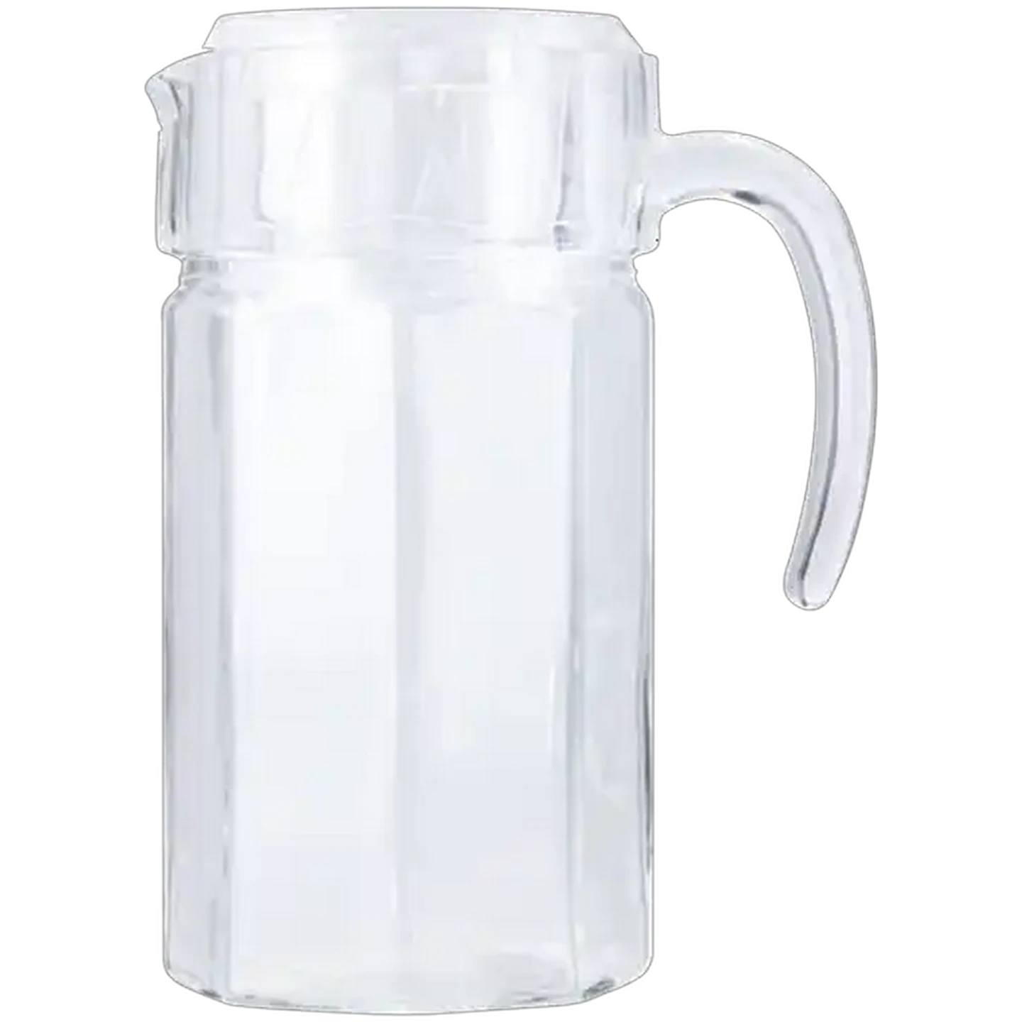 Image of Hexagon Glass Jug