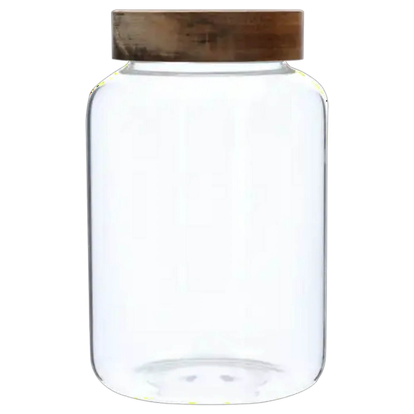 Image of Acacia Glass Canister with Lid 1.8L