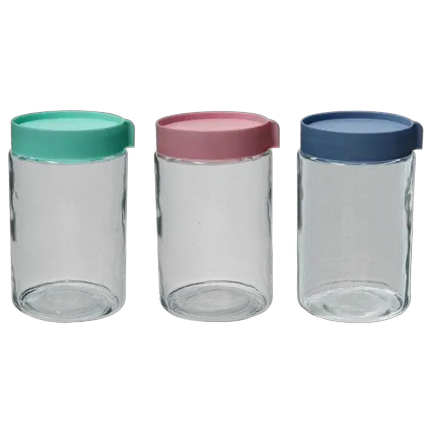 Image of Colour Glass Lid Canister 580ml