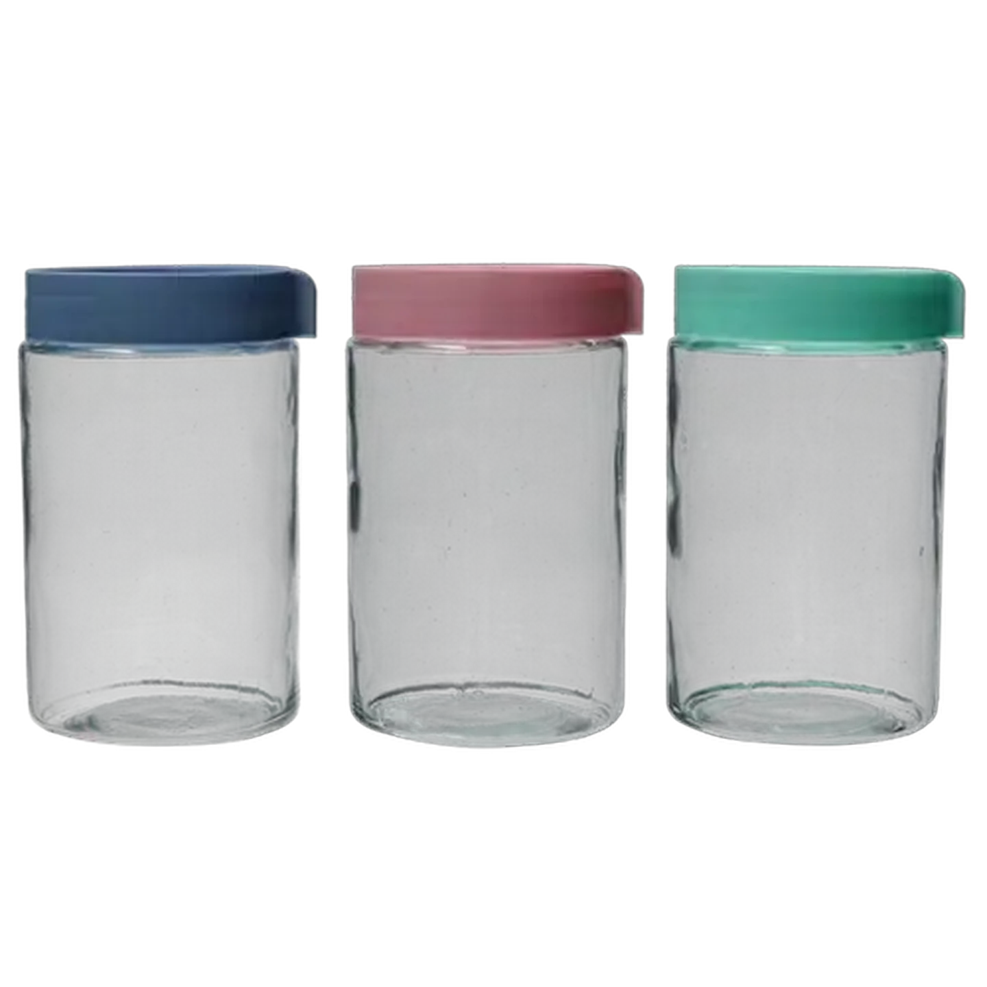 Image of Colour Glass Lid Canister 580ml