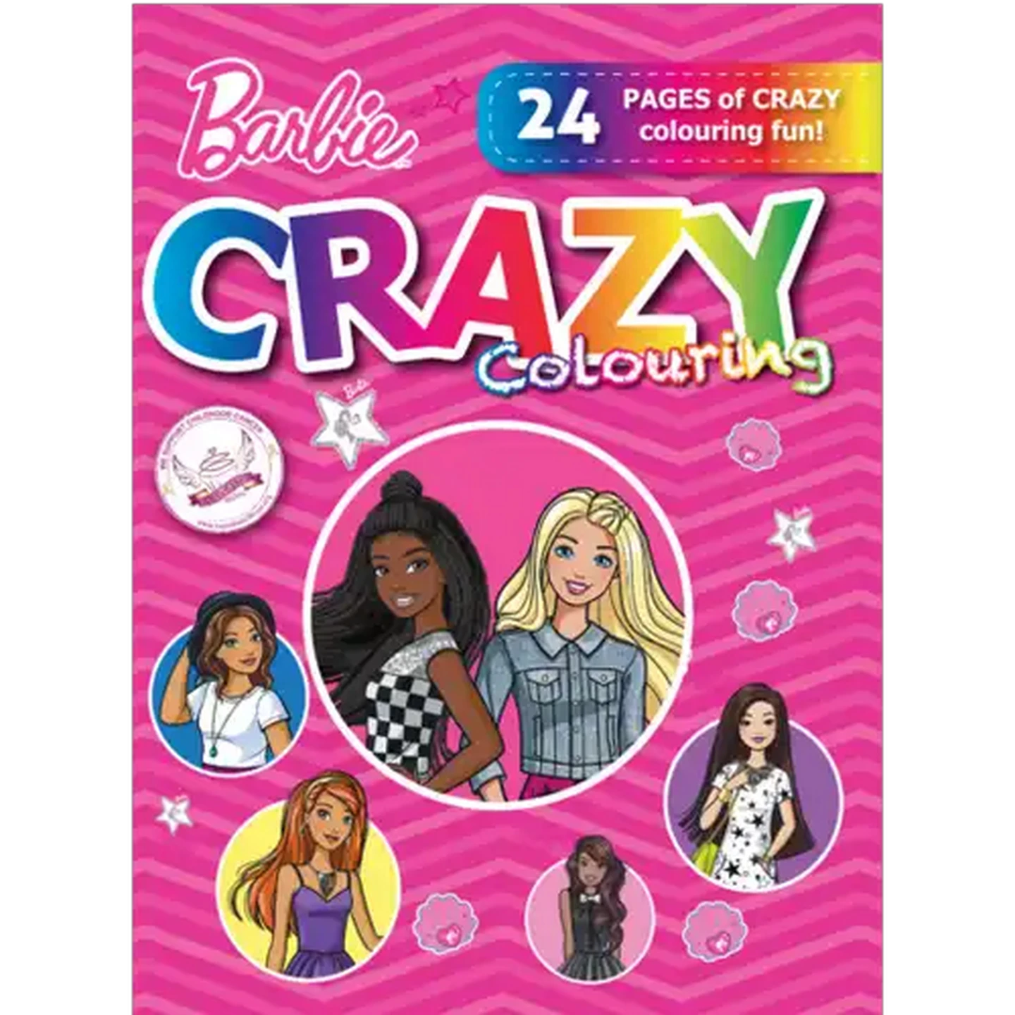 Image of Barbie Crazy Colouring Book 24 Pages
