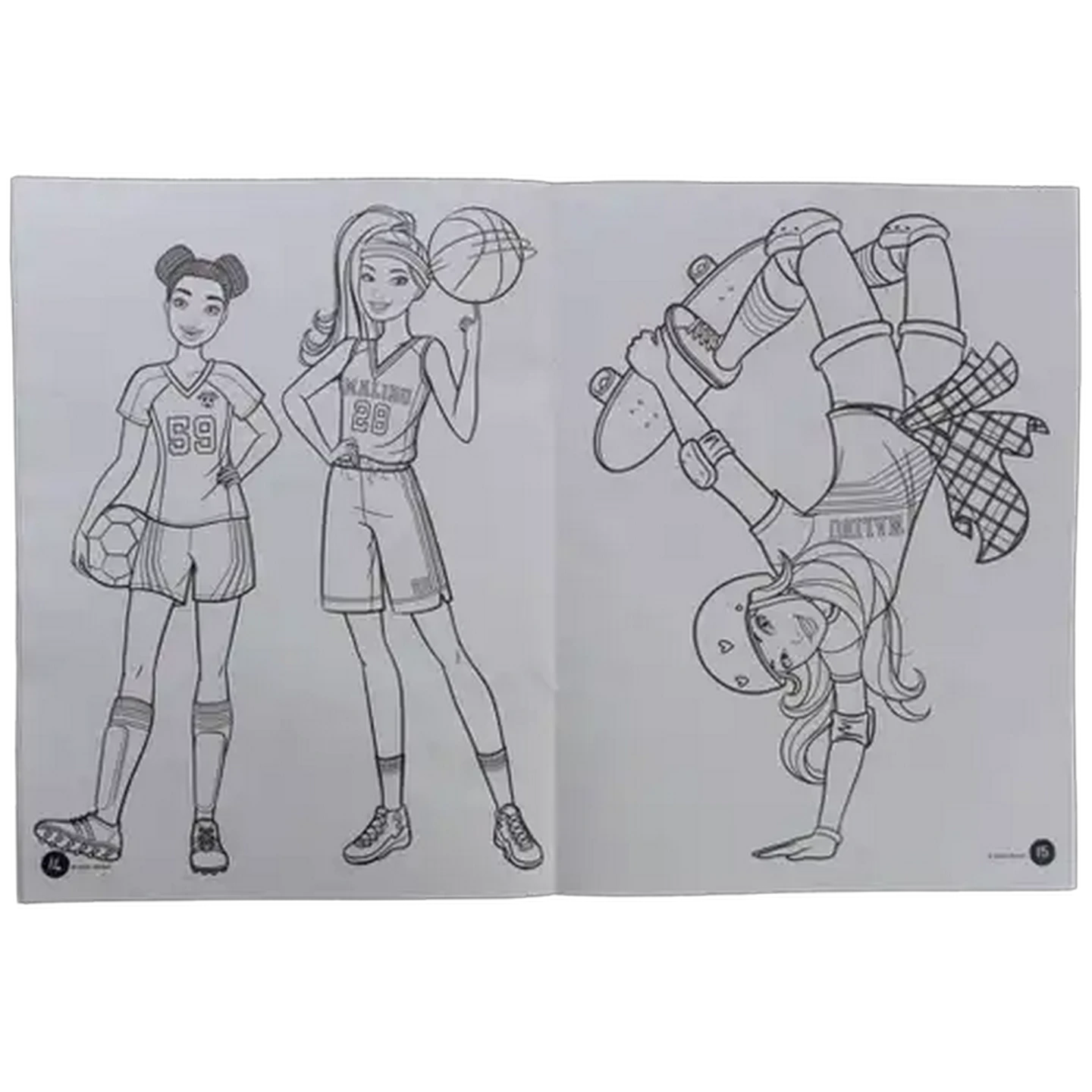 Image of Barbie Crazy Colouring Book 24 Pages