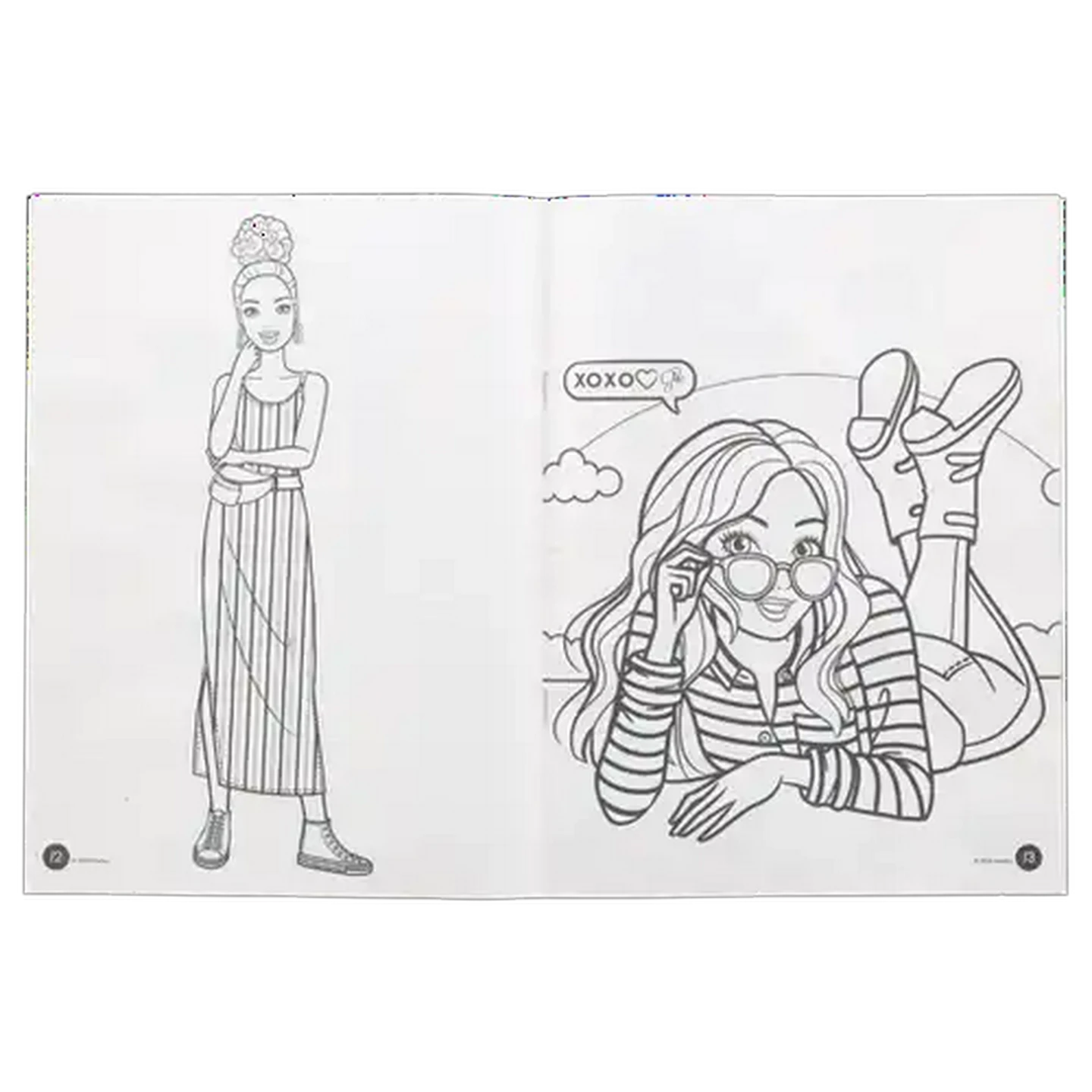Image of Barbie Crazy Colouring Book 24 Pages