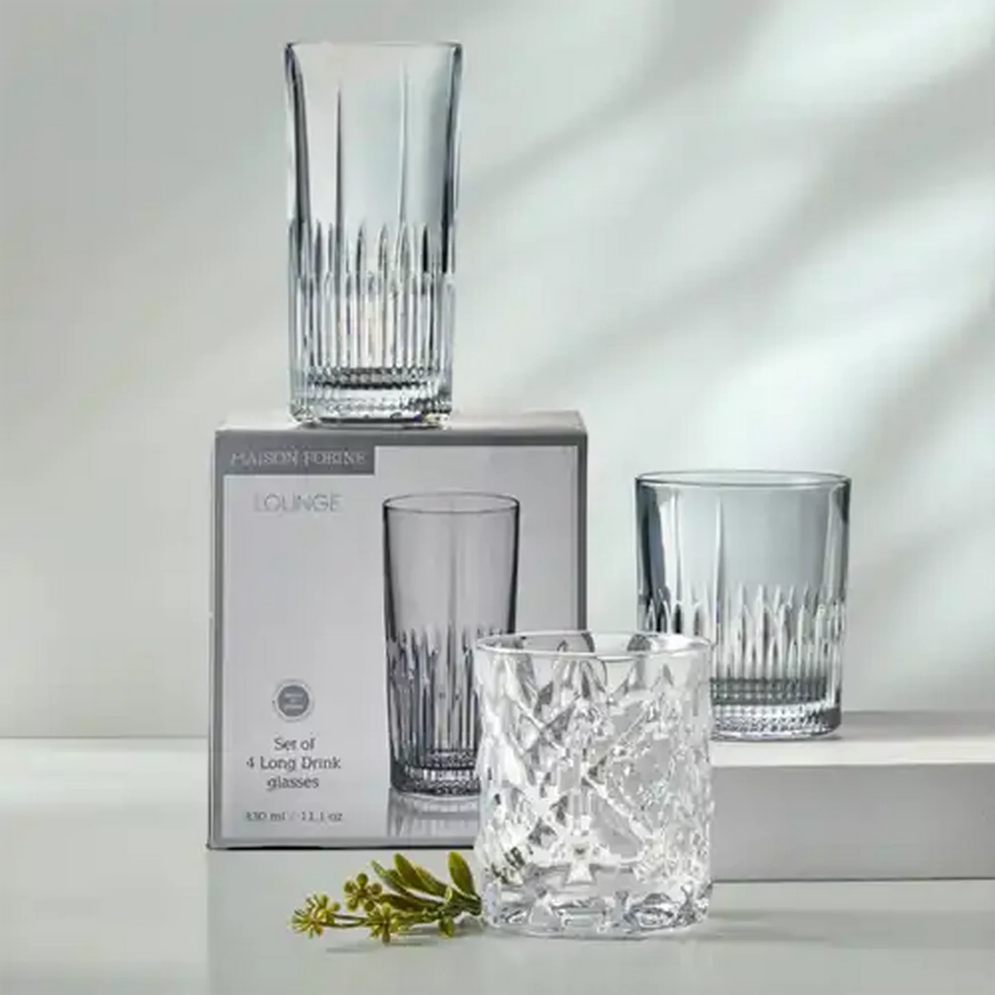 Image of Maison Forine Lounge Highball Glasses 4-Pack