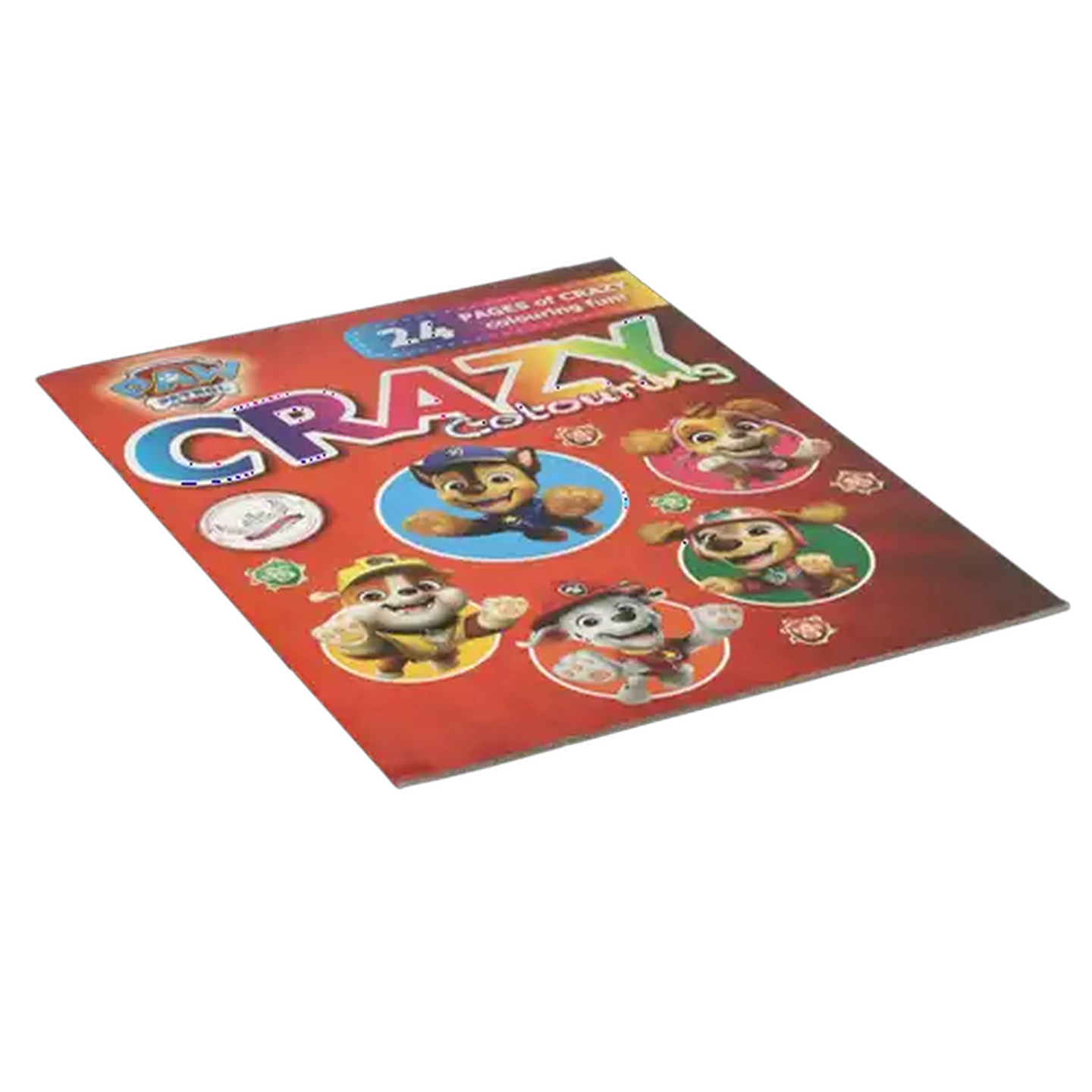Image of PAW Patrol Crazy Colouring Book 24 Pages