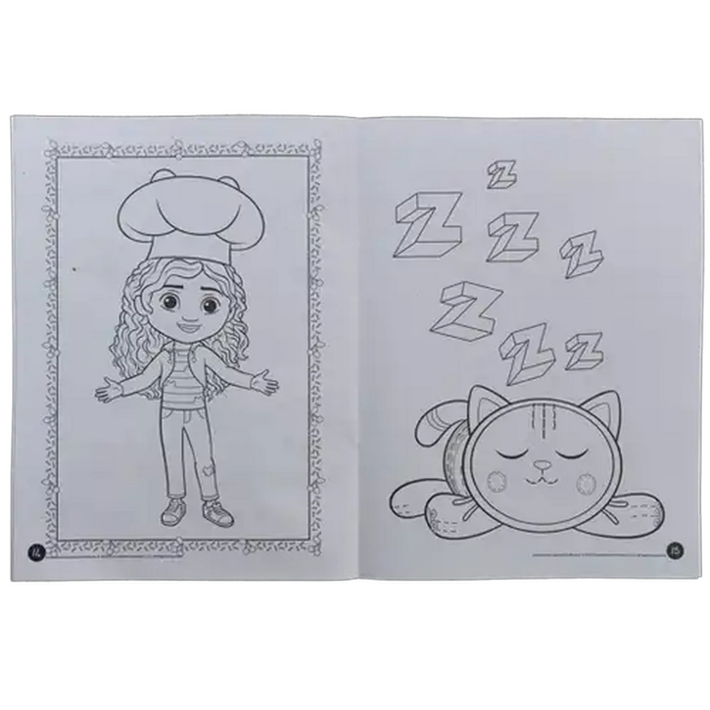 Image of Gabby's Dollhouse Crazy Colouring Book 24 Page