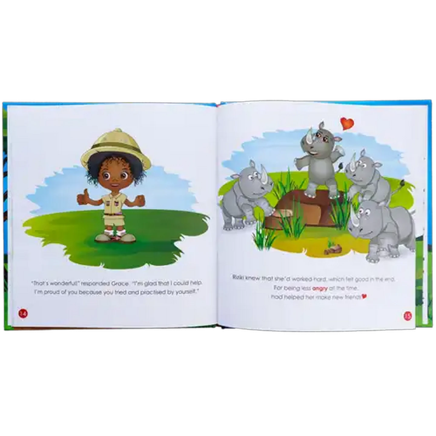 Image of Game Ranger Grace & The Big 5 Feelings Reading Book (Design May Vary)