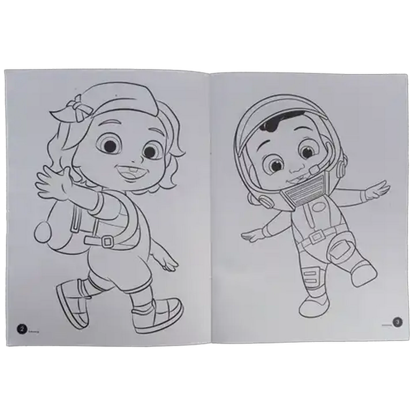 Image of Cocomelon Crazy Colouring Book 24 Pages